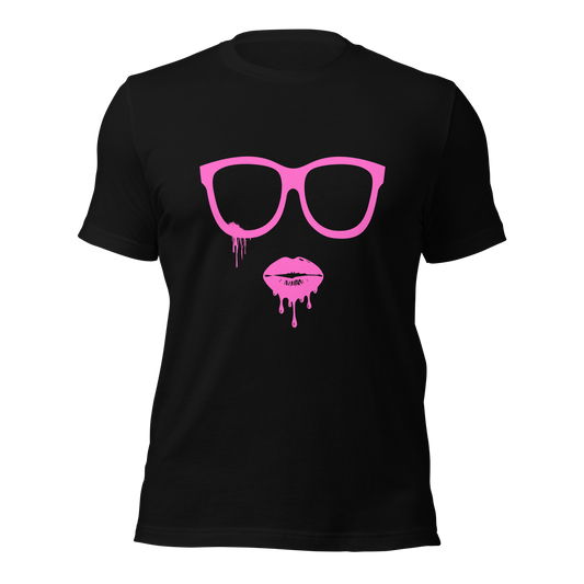 Oozing Smarts t-shirt With Pink